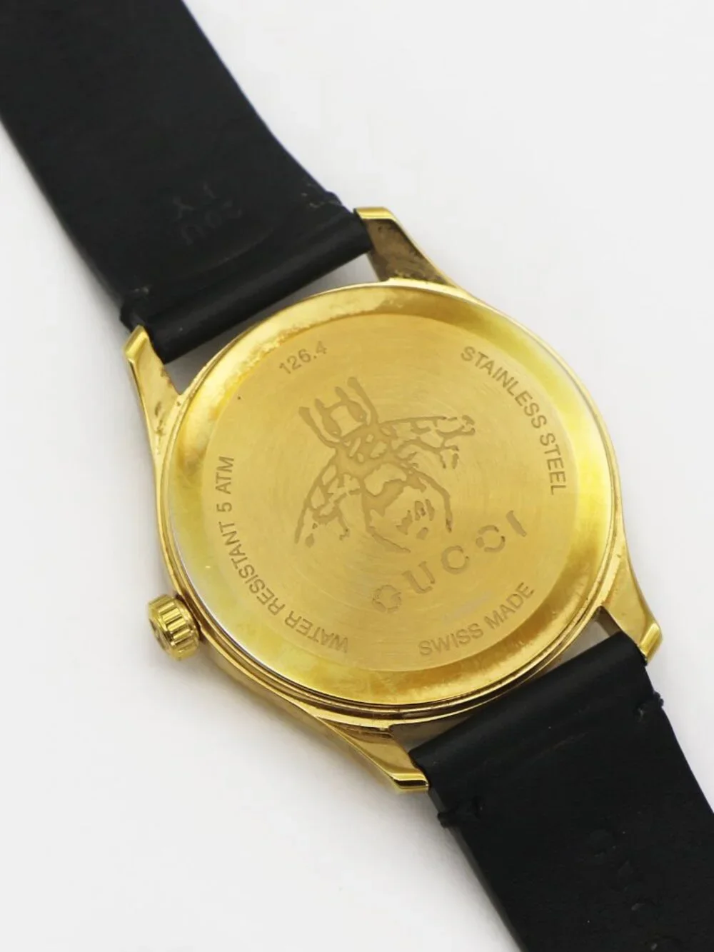 Gucci G-Timeless Gold Tone Black Watch model YA1264055